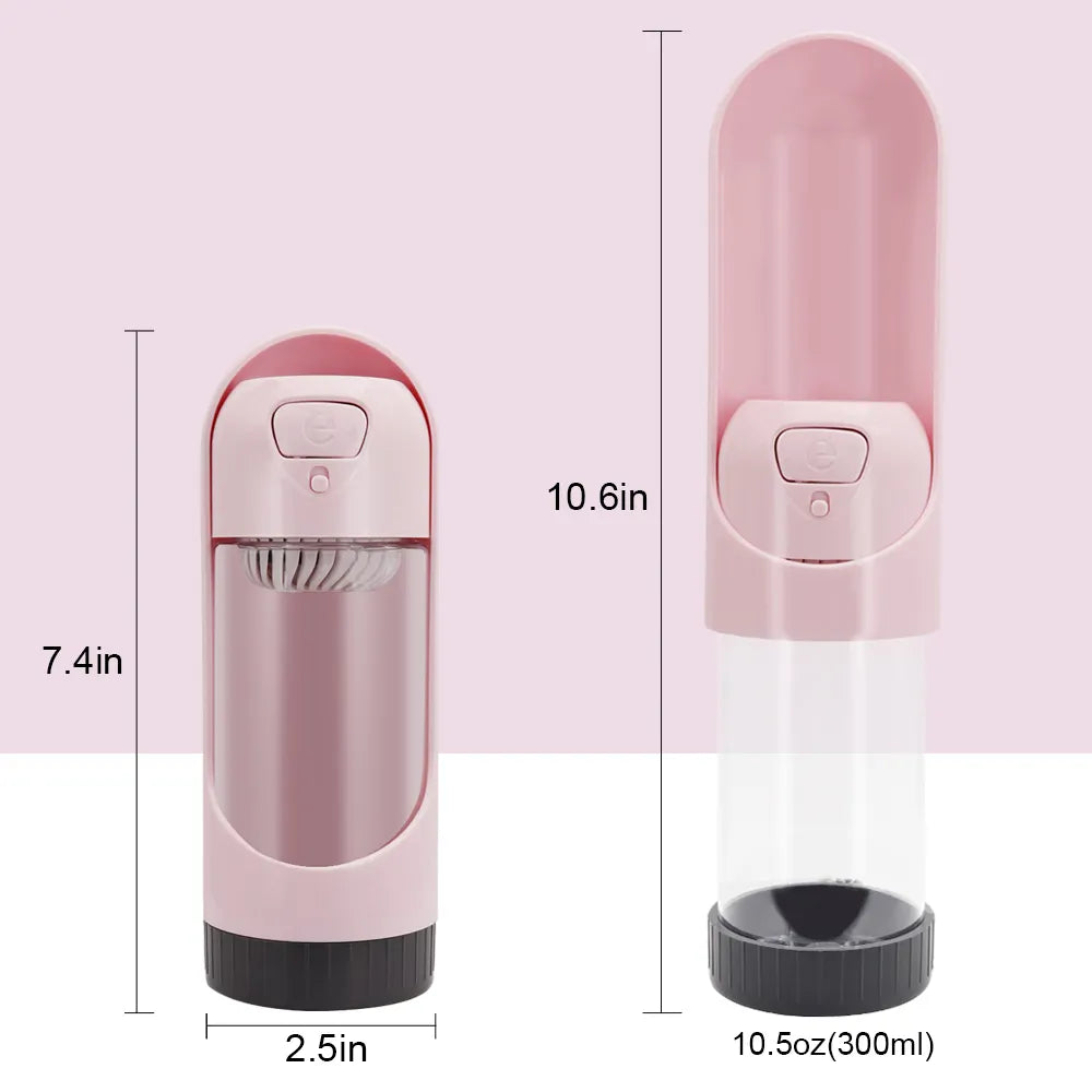 Pet Travel Bowl & Water Dispenser | For Cat & Dog