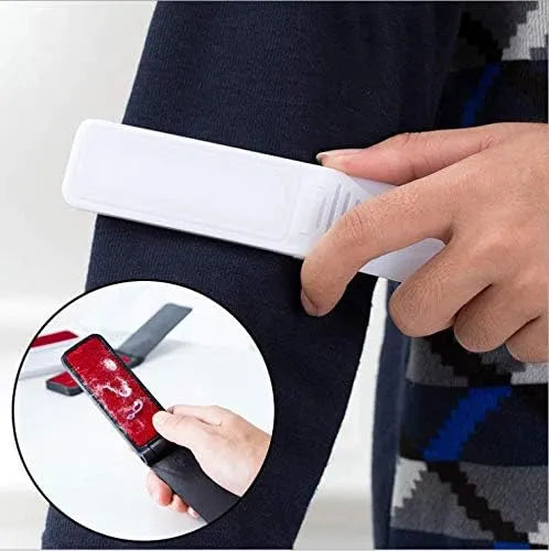 Small Lint Brush Hair Remover Portable Clothing Pet Lint Roller Suit Dust Removal Folding Brush