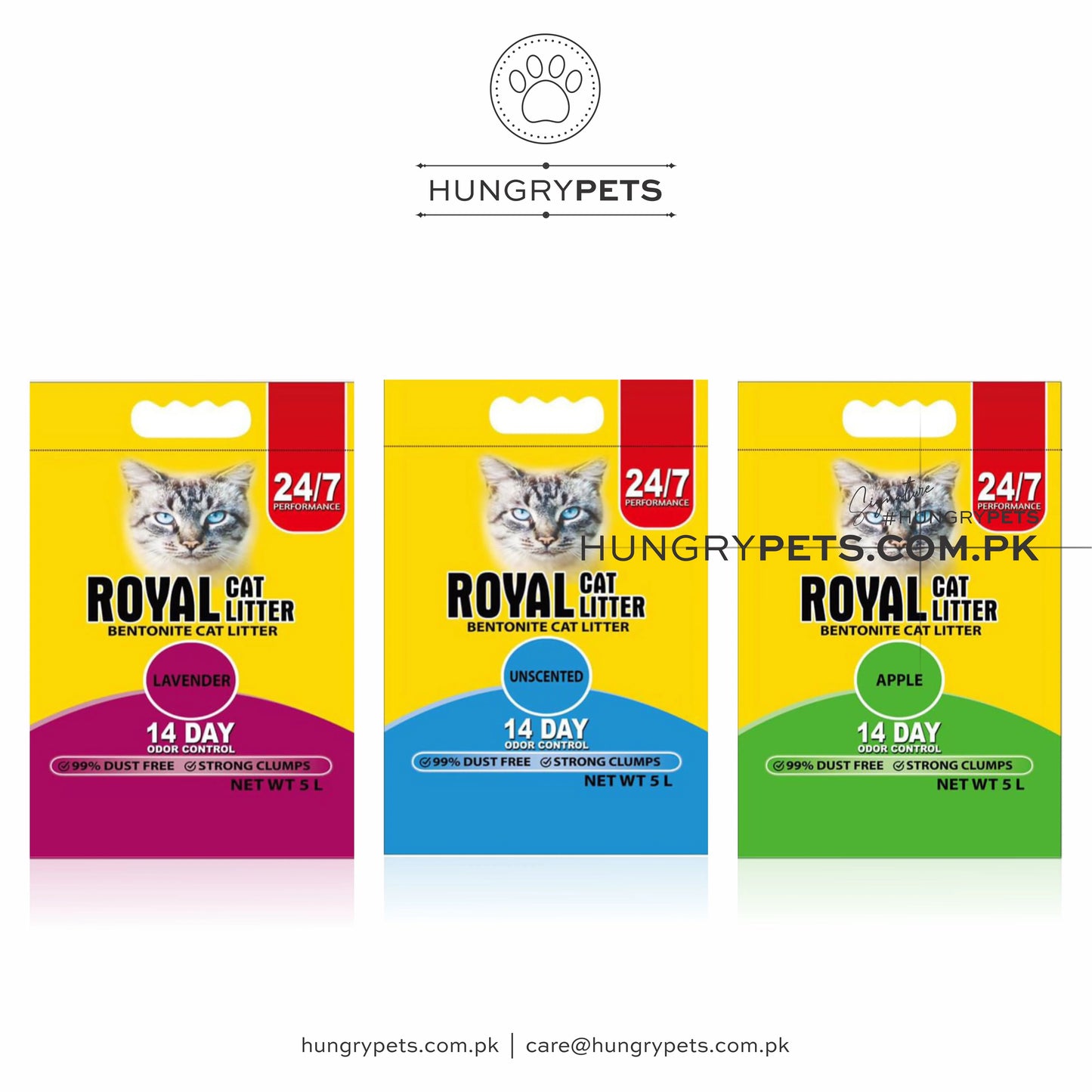 Royal Cat Litter | Bentonite Scented 5L