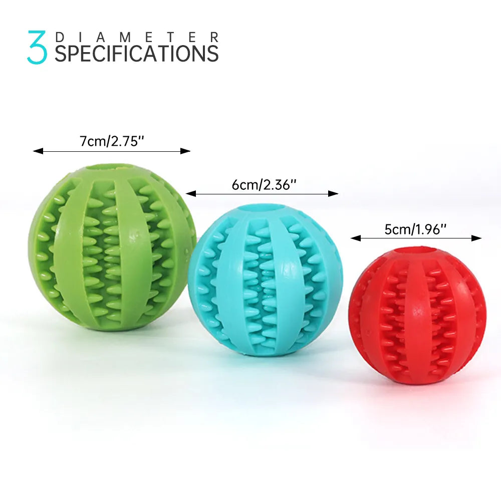 Teeth Cleaning Chew Treat Ball for Puppies and Dogs