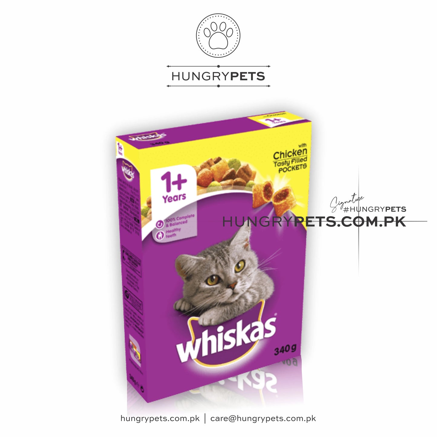 Whiskas Cat food | Adult 1+ (Chicken Flavour)