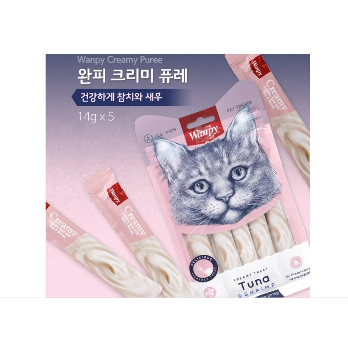 Wanpy Creamy Treat Likable ! For CATS