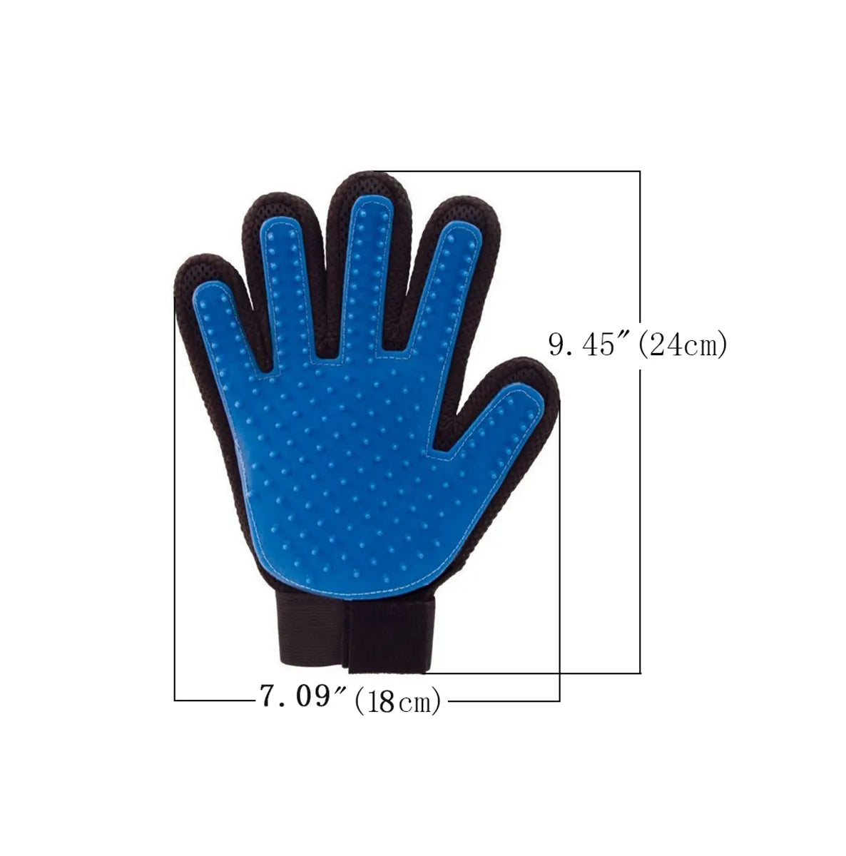 Silicon Pet Grooming Glove For Long Hair Brush Comb | For Cleaning & Deshedding