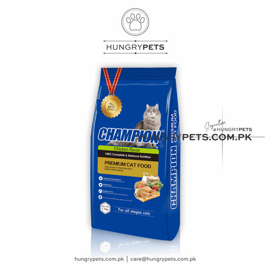 Champion Premium Cat Food Chicken Flavor | For all life stage
