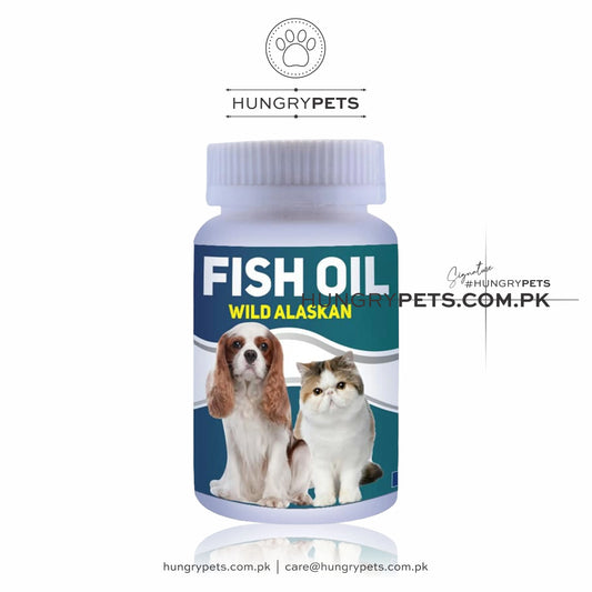 Wild Alaskan Omega-3 Fish Oil | Natural Supplement for Skin, Coat, Heart, Joints, etc.