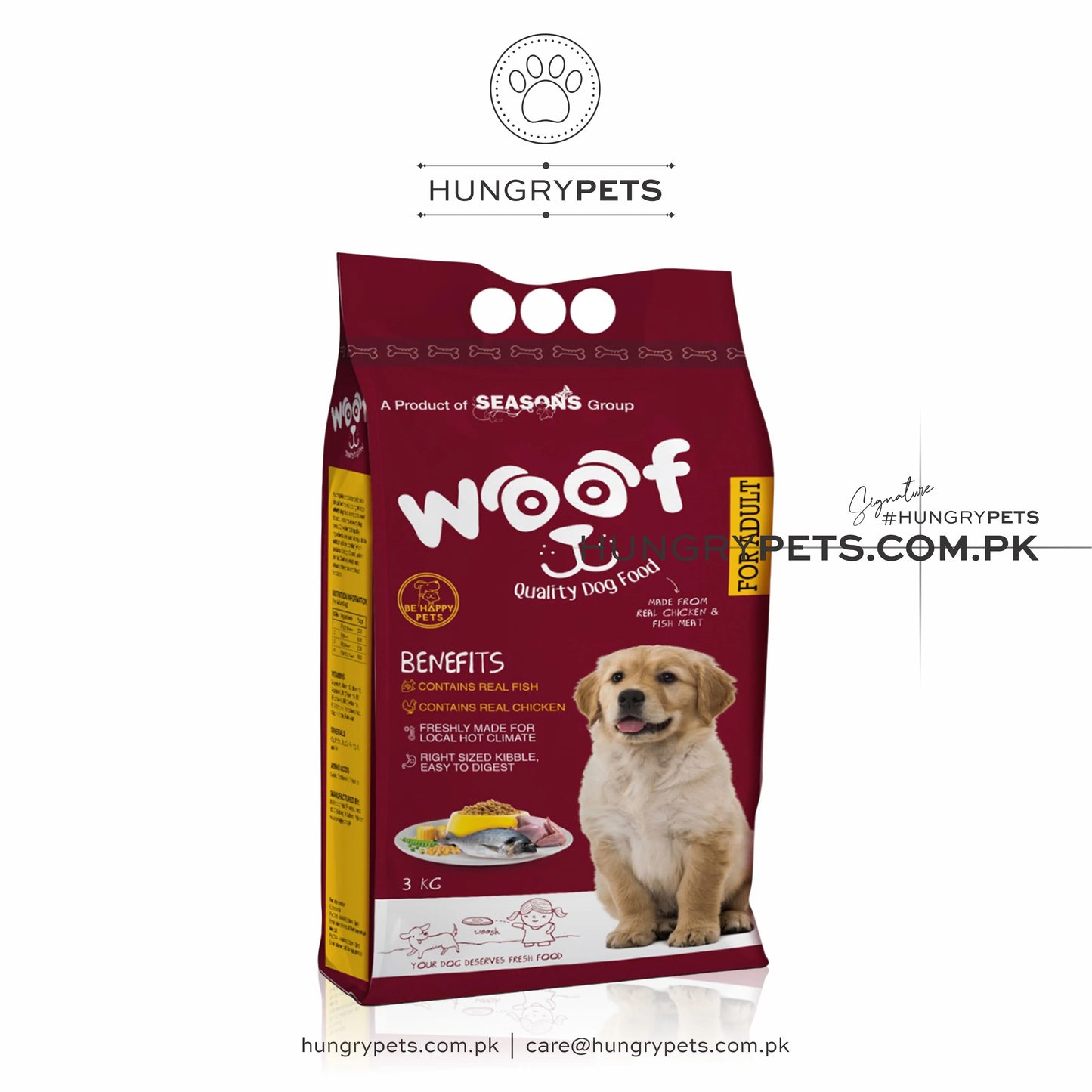 Woof Dog food | Adult