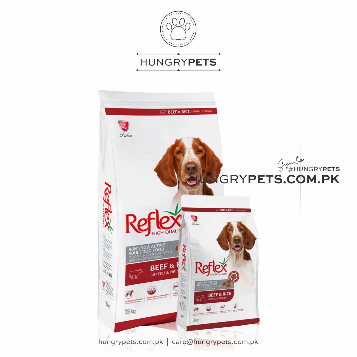 Reflex Dog Food | Adult - High Energy Beef