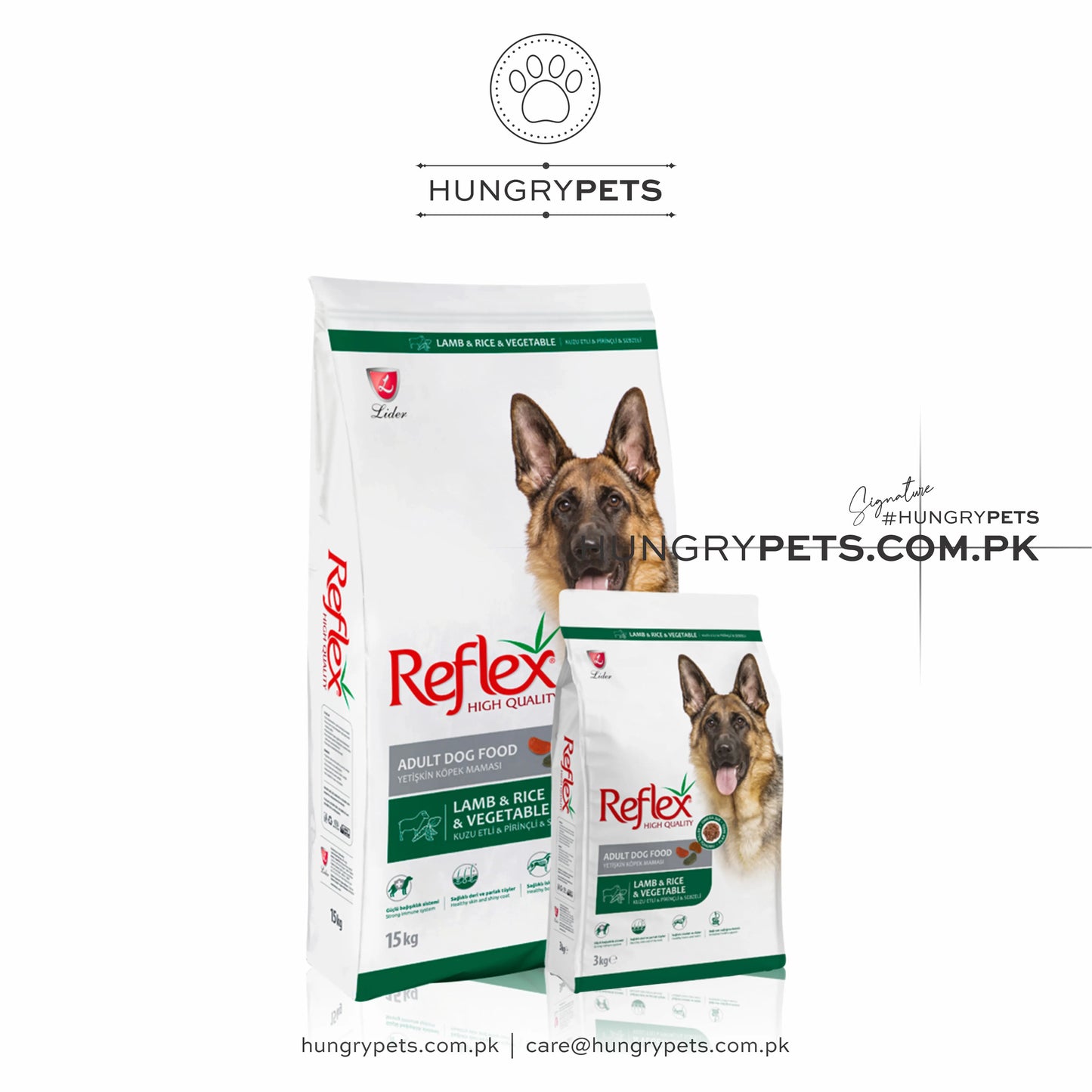 Reflex Dog Food | Adult - Lamb & Rice & Vegetables