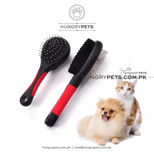 Pet Grooming Brush Cat Dog Double Sided Comb For Long Short Hair Removal Comb