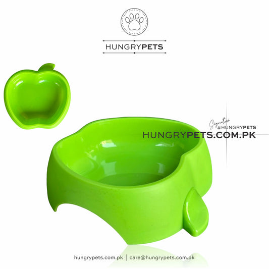 Pet Food/Water Bowl | Apple Shape