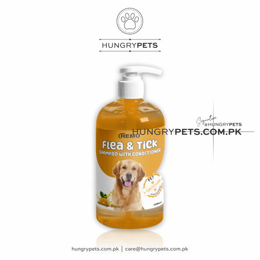 Remu Groomer Flea & Tick Shampoo with Conditioner