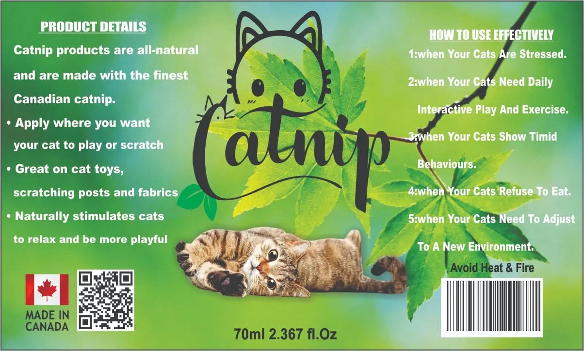 Catnip Spray |  Best for cat & Kitten