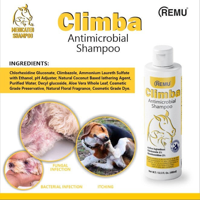 Remu Climba Medicated Shampoo | For Cats and Dogs