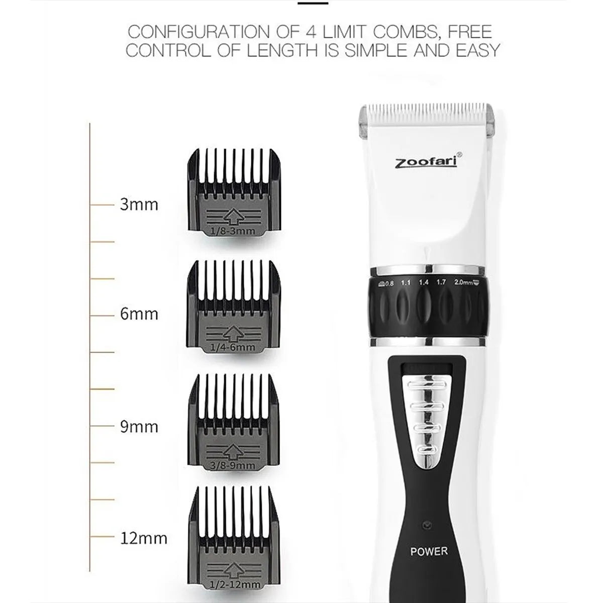 Animal hair clearance trimmer zoofari