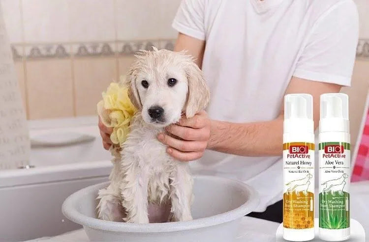 Shampoo Dry Washing Foam With Honey Extract For Cats & Dogs 200ml