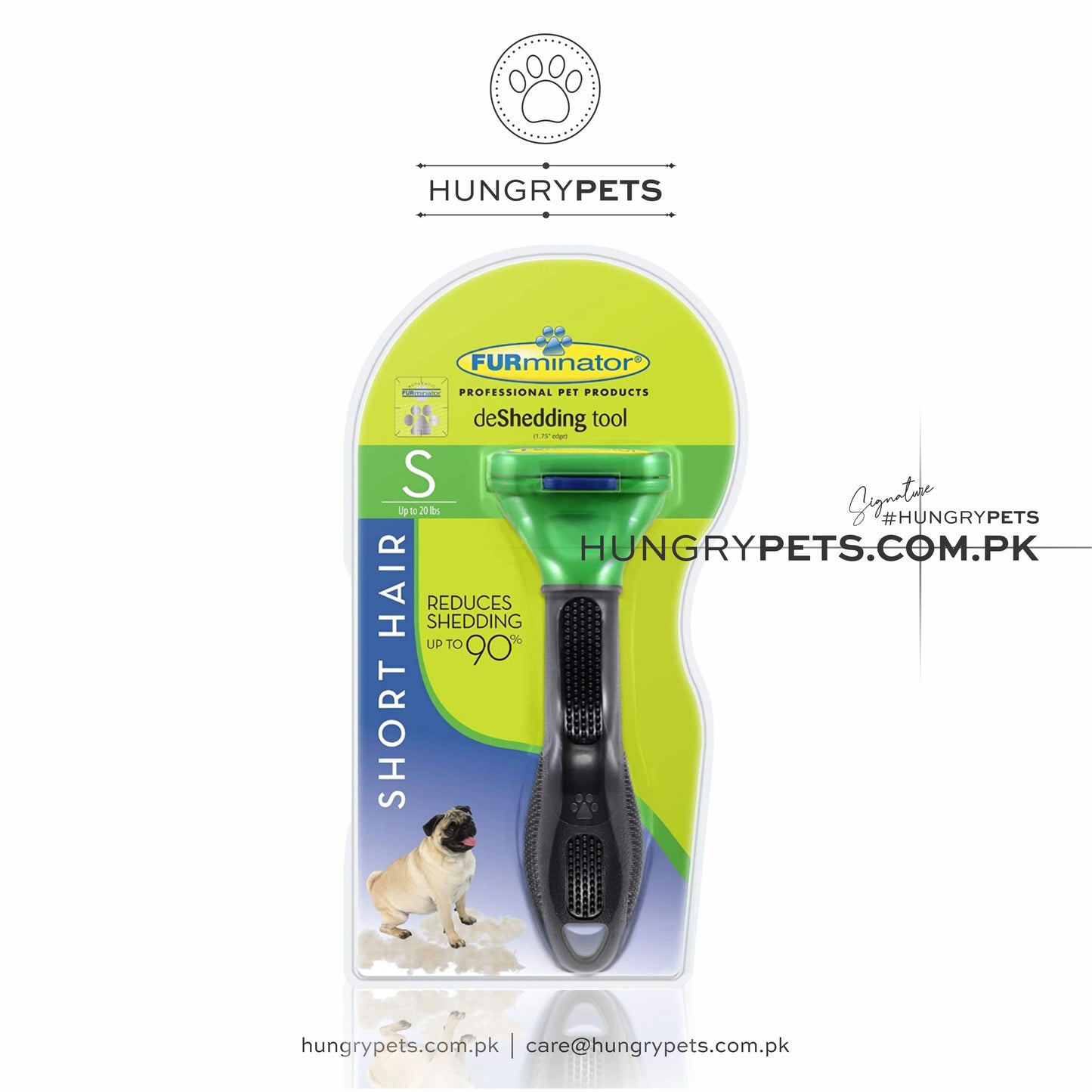 Pet Hair shedding Comb Grooming Tool Furmins Hair Removal Comb For Dogs Cats (Small)